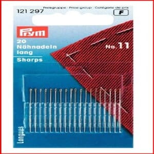 Agujas de coser  nº 11 Prym