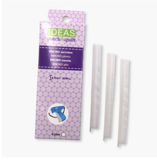 Micro serretes para acolchar, hilvanar y decorar.