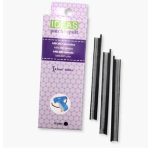 Micro serretes  para acolchar, hilvanar y decorar negros