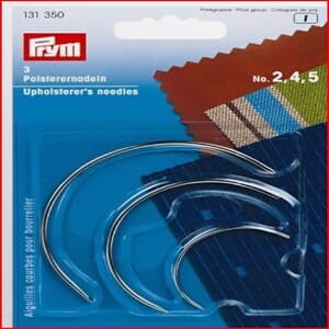 Agujas de circulares para tapiceria, alpargatas...  nº 2,4,5 Prym