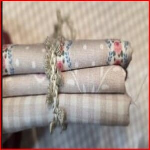 Pack de telas de Veronique Requena en beige