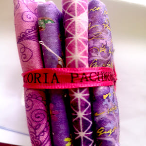 Paquete de telas en rosa y morados
