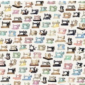 Telas de costura, maquinas de coser .Quilting treasures