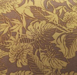 Fat quarter con hojas marrones
