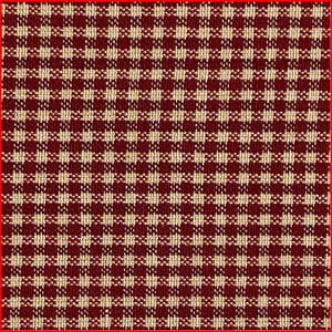 Tela  japonesa en cuadritos rojos pequeños. Diamond textiles-