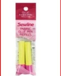 2 Recambios de pegamento amarillo para aplicación sewline