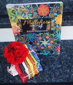 Libro de Millefiori quilts con paquete de mármoles