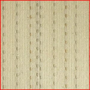 Tela  japonesa crema con rayitas.Diamond textil.
