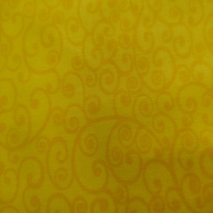 Espirales amarillos de  Quilting treasures