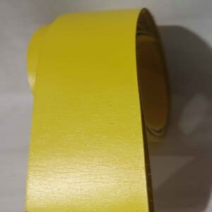 2 asas de cuero amarillo para bolso de 3 cm (60 cm largo)