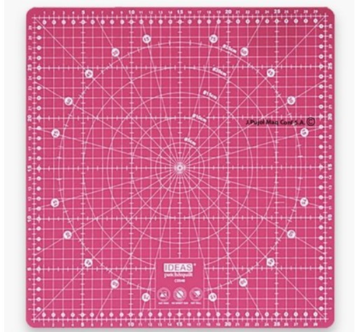 Base de corte giratoria rosa 360º