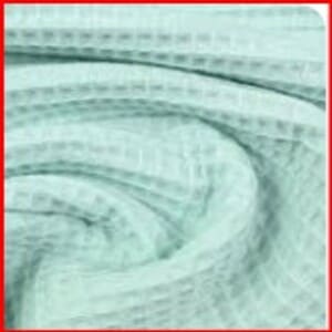 Gofre o nido de abeja verde agua