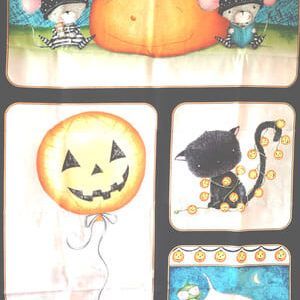 Panel de Halloween calabazas  y otros motivos