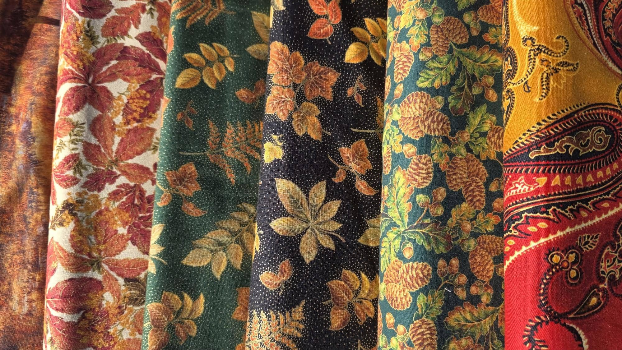 imagen telas otonales