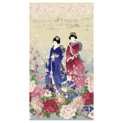 Panel de geishas