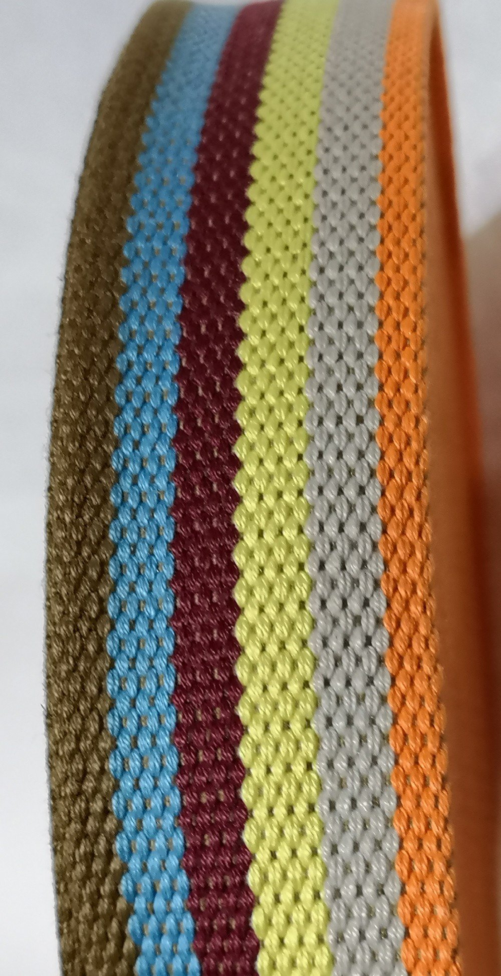Cinta multicolor nylon de 30mm para mochilas