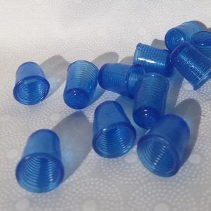 Dedal de silicona mediano verde