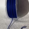 Cordón tubular elástico azul para mascarillas