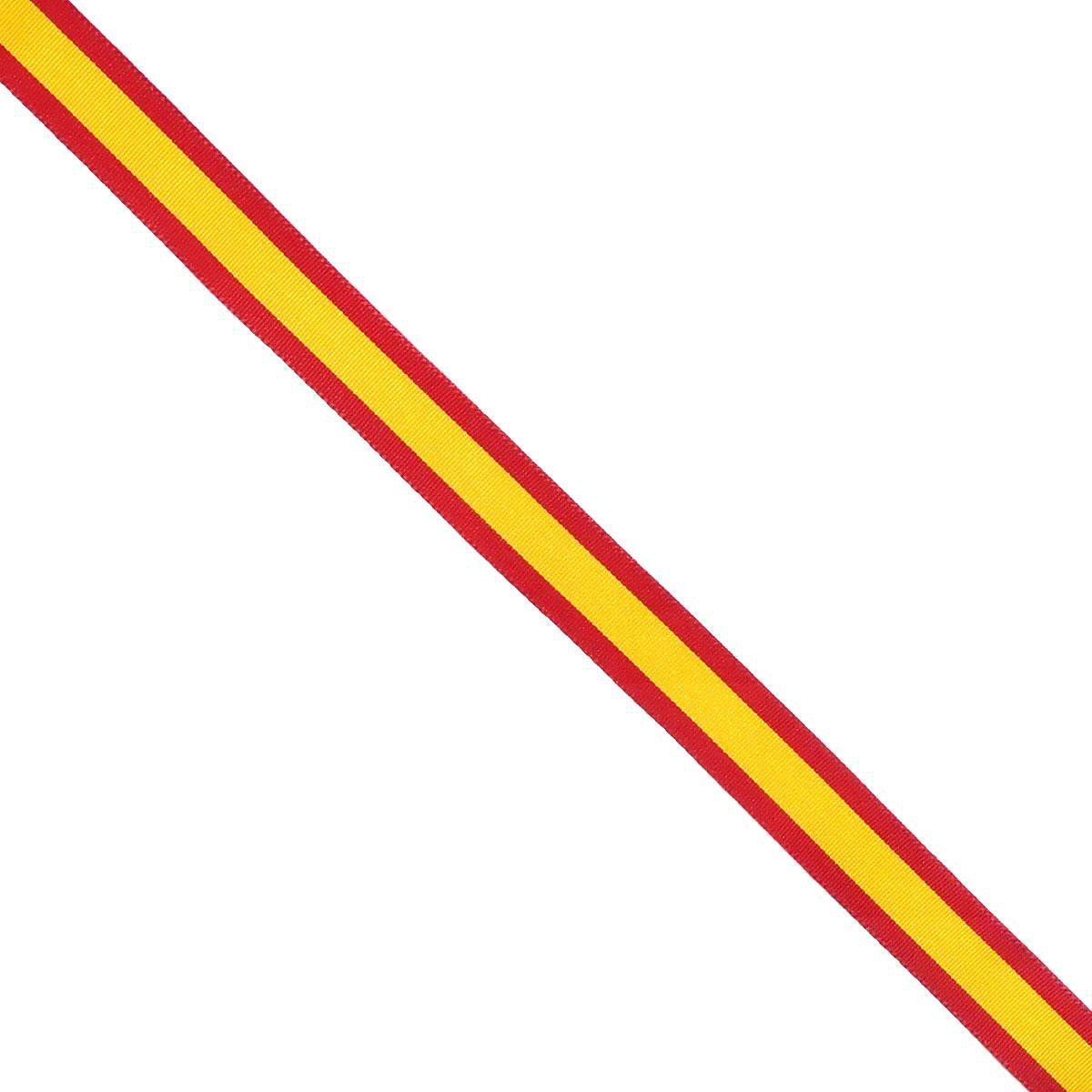 Rollo de cinta de la bandera de España de 12mm (25 metros)