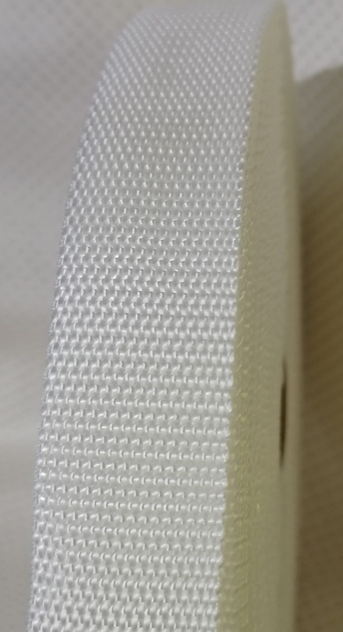 Cinta de mochila blanco de 30mm