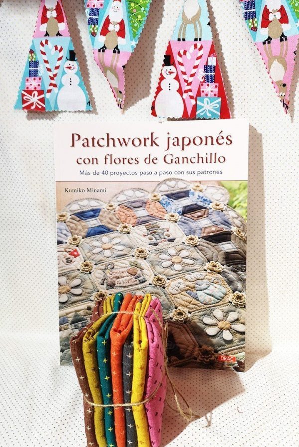 Paquete de 7 telas japonesas en colores vivos