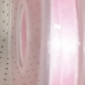 Lazo rosa de raso 6mm.Manubens
