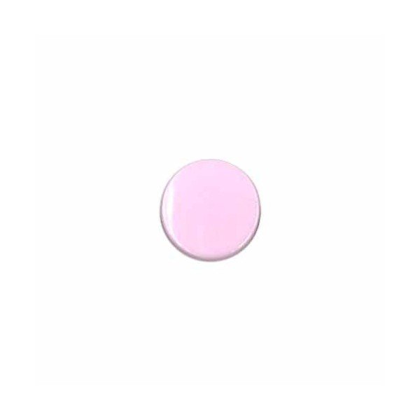 Broche presion rosa plastico