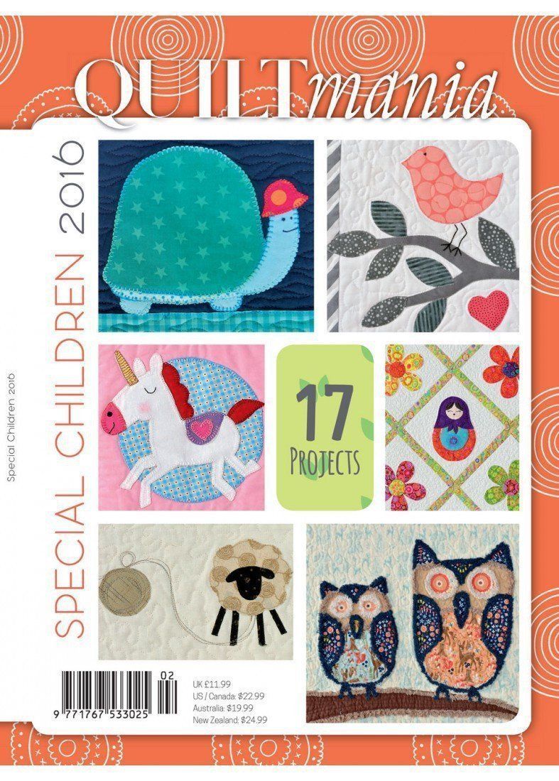 Quiltmania. Especial niños 2016