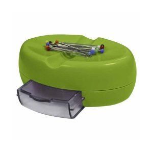 Soporte magnético para alfileres verde