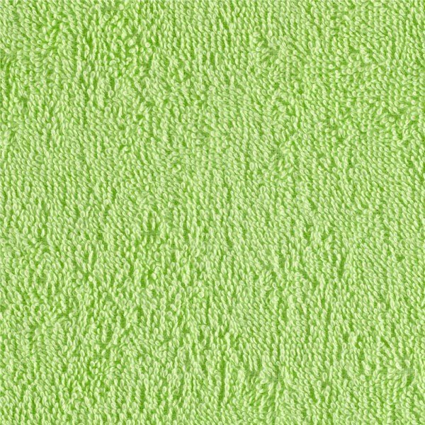 Tela de rizo o felpa de color verde pistacho (1.50 cm)