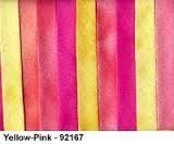 Bies de pegar multicolor rosa. amarillo de bohin