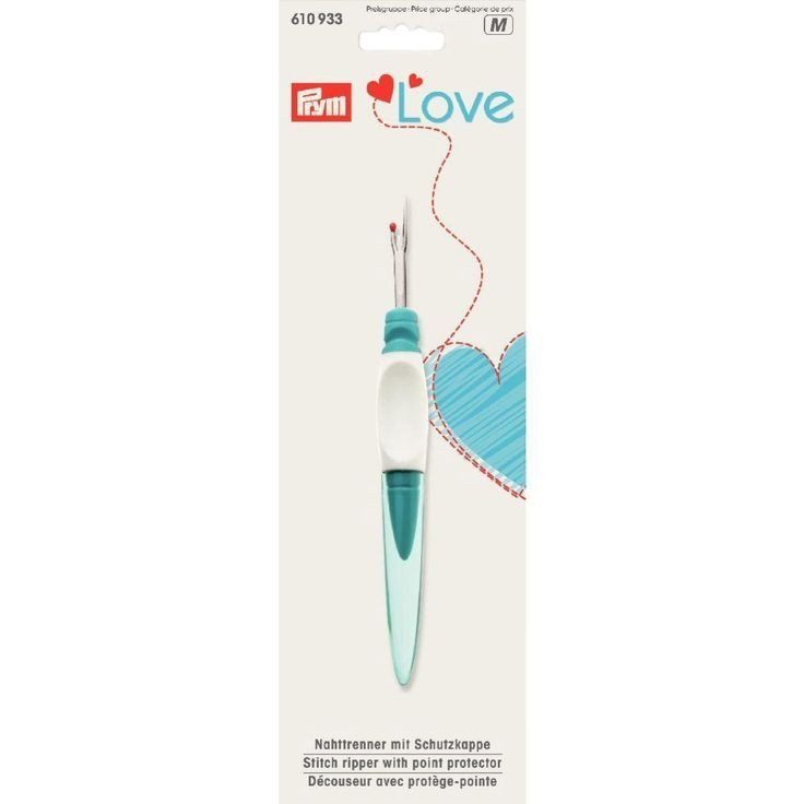 Descosedor con protector de punta de prym love