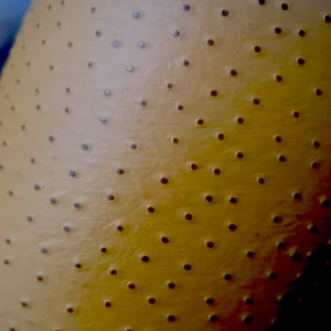 Polipiel  imitacion piel de avestruz en ocre