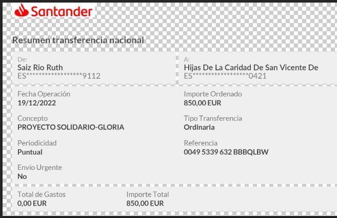 transferencia proyecto solidario2022